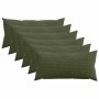 Párna huzat 6 pcs heerlen zöld 40 x 80 cm cord