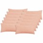 Párna huzat 12 pcs heerlen rózsaszín 40 x 80 cm bouclé