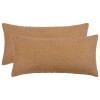 Párna huzat 2 pcs heerlen bézs 40 x 80 cm bouclé