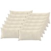 Párna huzat 12 pcs heerlen krémszínű 40 x 80 cm