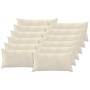 Párna huzat 12 pcs heerlen krémszínű 40 x 80 cm
