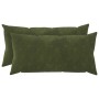 Párna huzat 2 pcs heerlen zöld 40 x 80 cm mikroszálas plüss