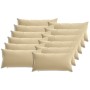 Párna huzat 12 pcs heerlen bézs 40 x 80 cm poliészter