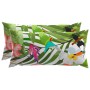 Párna huzat 2 pcs heerlen fekete 40 x 80 cm poliészter