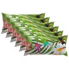 Párna huzat 6 pcs heerlen fekete 40 x 80 cm poliészter