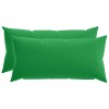 Párna huzat 2 pcs heerlen zöld 40 x 80 cm poliészter