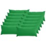 Párna huzat 12 pcs heerlen zöld 40 x 80 cm poliészter