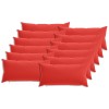 Párna huzat 12 pcs heerlen piros 40 x 80 cm poliészter