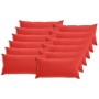 Párna huzat 12 pcs heerlen piros 40 x 80 cm poliészter