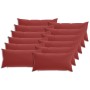 Párna huzat 12 pcs heerlen bordó 40 x 80 cm poliészter