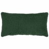 Párna huzat 6 pcs heerlen sötétzöld 40 x 80 cm bouclé