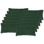 Párna huzat 12 pcs heerlen sötétzöld 40 x 80 cm bouclé