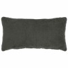 Párna huzat 12 pcs heerlen sötétszürke 40 x 80 cm bouclé