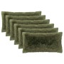 Párna huzat 6 pcs heerlen zöld 40 x 80 cm pv mikroplüss