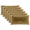Párna huzat 6 pcs heerlen világos zöld 40 x 80 cm pv mikroplüss
