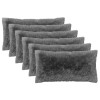 Párna huzat 6 pcs heerlen világosszürke 40 x 80 cm