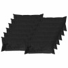 Párna huzat 12 pcs heerlen fekete 40 x 80 cm flanell
