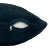 Párna huzat 2 db heerlen sötétkék 40 x 80 cm műnyúl szőr