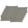 Párna huzat 12 db heerlen világosszürke 40 x 80 cm műnyúl szőr