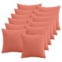 Párna huzat 12 pcs heerlen piros narancs 45 x 45 cm cord