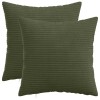 Párna huzat 2 pcs heerlen zöld 45 x 45 cm cord