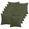 Párna huzat 12 pcs heerlen zöld 45 x 45 cm cord