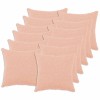 Párna huzat 12 pcs heerlen rózsaszín 45 x 45 cm bouclé