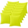Párna huzat 12 pcs heerlen fényes zöld 45 x 45 cm poliészter