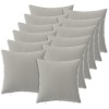 Párna huzat 12 pcs heerlen szürke 45 x 45 cm poliészter