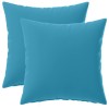 Párna huzat 2 pcs heerlen világoskék 45 x 45 cm poliészter