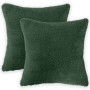 Párna huzat 2 pcs heerlen sötétzöld 45 x 45 cm bouclé