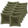 Párna huzat 12 pcs heerlen zöld 45 x 45 cm pv mikroplüss