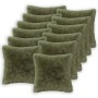 Párna huzat 12 pcs heerlen zöld 45 x 45 cm pv mikroplüss