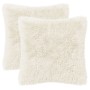 Párna huzat 2 pcs heerlen fehér 45 x 45 cm pv mikroplüss