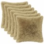 Párna huzat 6 pcs heerlen világos zöld 45 x 45 cm pv mikroplüss