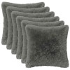 Párna huzat 6 pcs heerlen világosszürke 45 x 45 cm