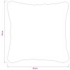 Párna huzat 12 pcs heerlen világosszürke 50 x 50 cm bársony