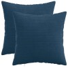 Párna huzat 2 pcs heerlen sötétkék 50 x 50 cm cord