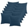 Párna huzat 12 pcs heerlen sötétkék 50 x 50 cm cord