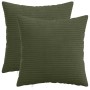 Párna huzat 2 pcs heerlen zöld 50 x 50 cm cord