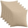 Párna huzat 6 pcs heerlen tópszínű 50 x 50 cm cord