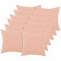 Párna huzat 12 pcs heerlen rózsaszín 50 x 50 cm bouclé