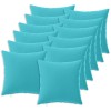 Párna huzat 12 pcs heerlen türkiz 50 x 50 cm poliészter