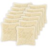 Párna huzat 12 pcs heerlen krémszínű 50 x 50 cm pv mikroplüss