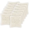 Párna huzat 12 pcs heerlen fehér 50 x 50 cm pv mikroplüss