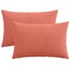Párna huzat 2 pcs heerlen piros narancs 50 x 70 cm cord