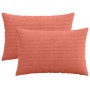 Párna huzat 2 pcs heerlen piros narancs 50 x 70 cm cord