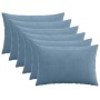 Párna huzat 6 pcs heerlen kék 50 x 70 cm cord