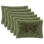Párna huzat 6 pcs heerlen zöld 50 x 70 cm pv mikroplüss