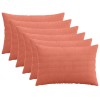 Párna huzat 6 pcs heerlen piros narancs 50 x 75 cm cord